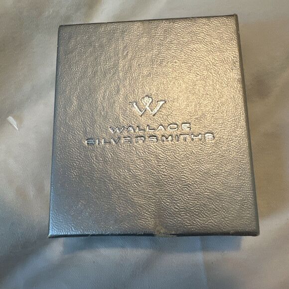 Vintage Wallace Silversmiths Enamel PANDA BEAR Pendant Christmas Ornament - Picture 6 of 8